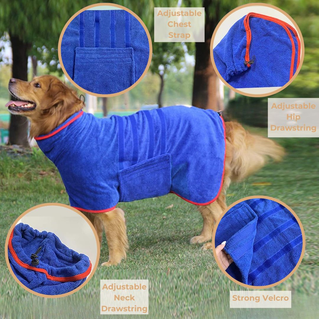 Cozy Pet Bathrobe