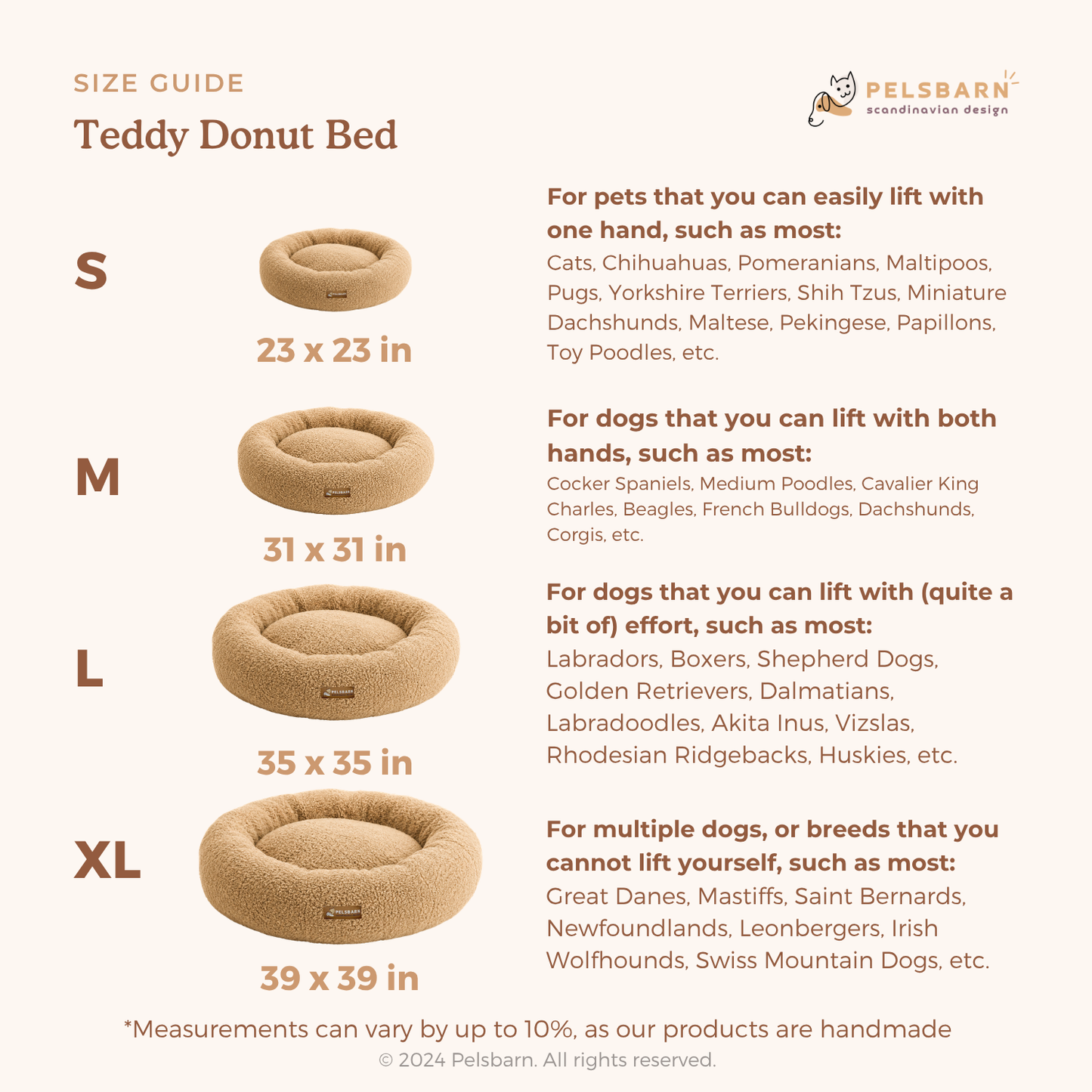 Teddy Donut Bed Bundle