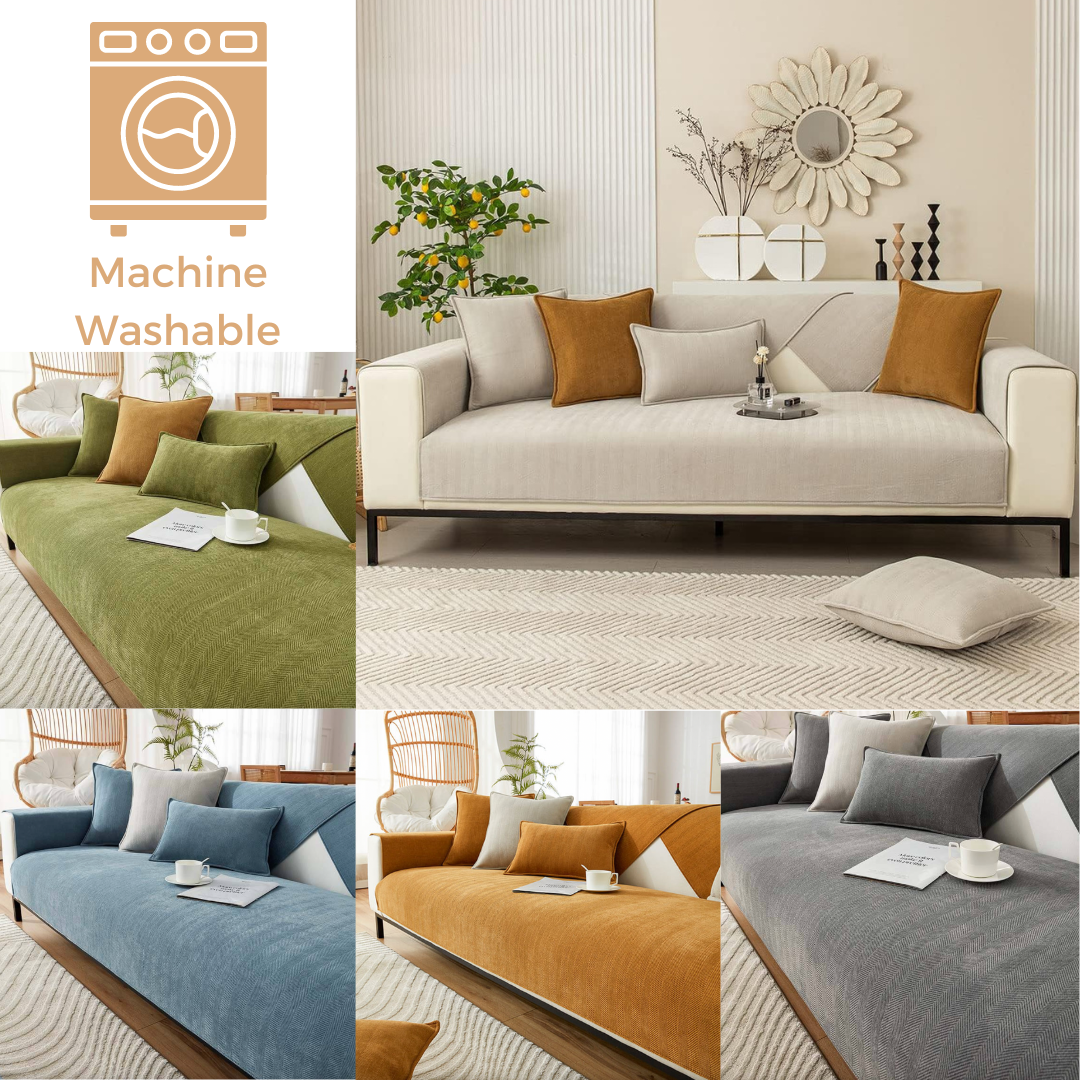 Herringbone Fabric Furniture Protector