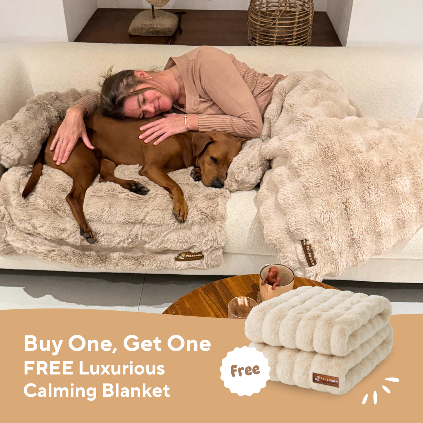 Luxurious Calming Blanket (1+1)