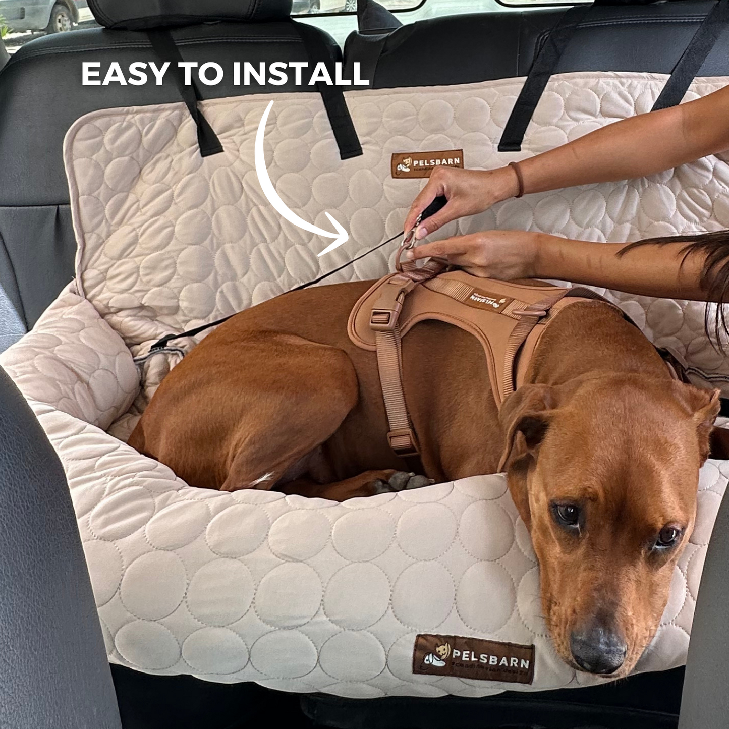 Pelsbarn Cooling Car Bed