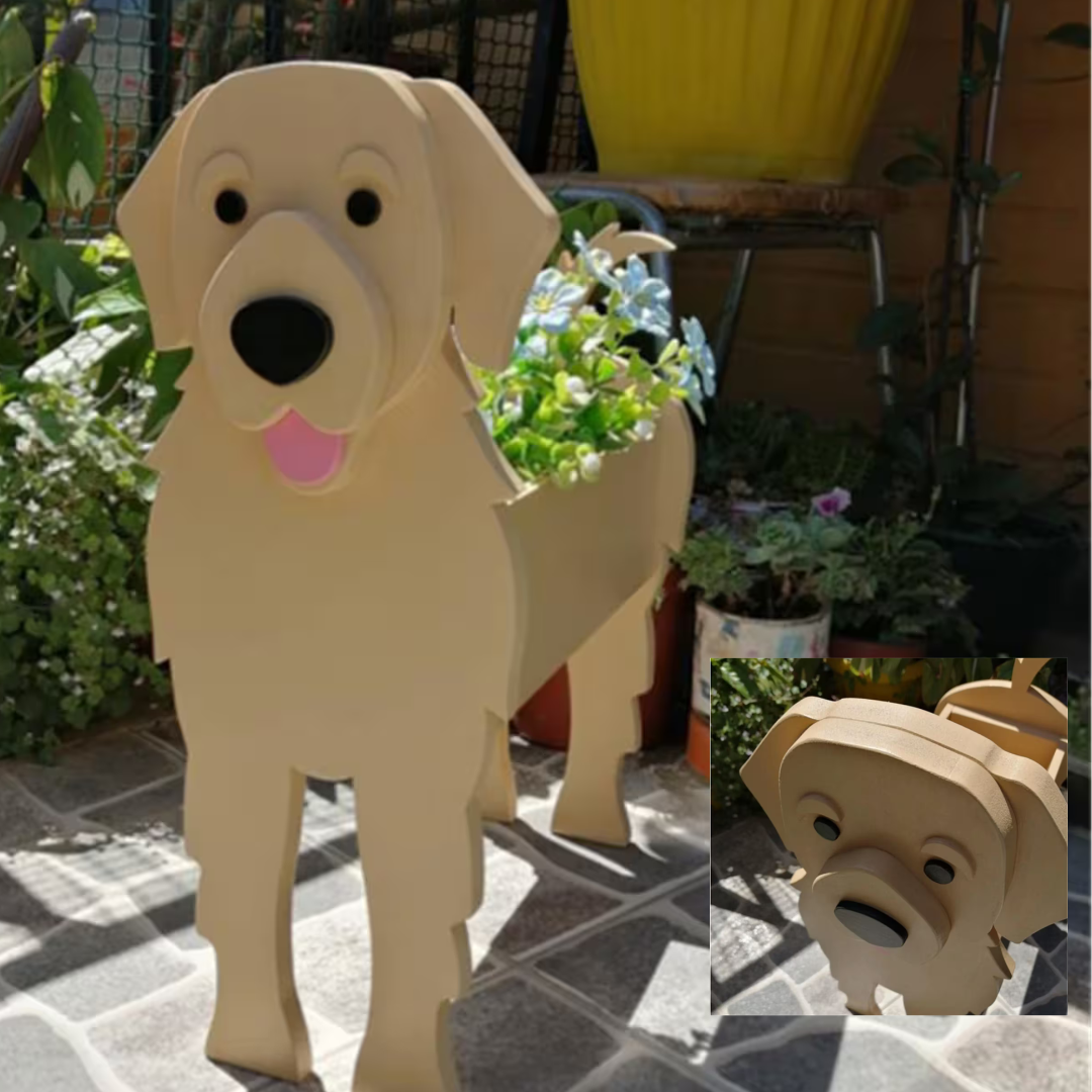 Cute Dog Planter
