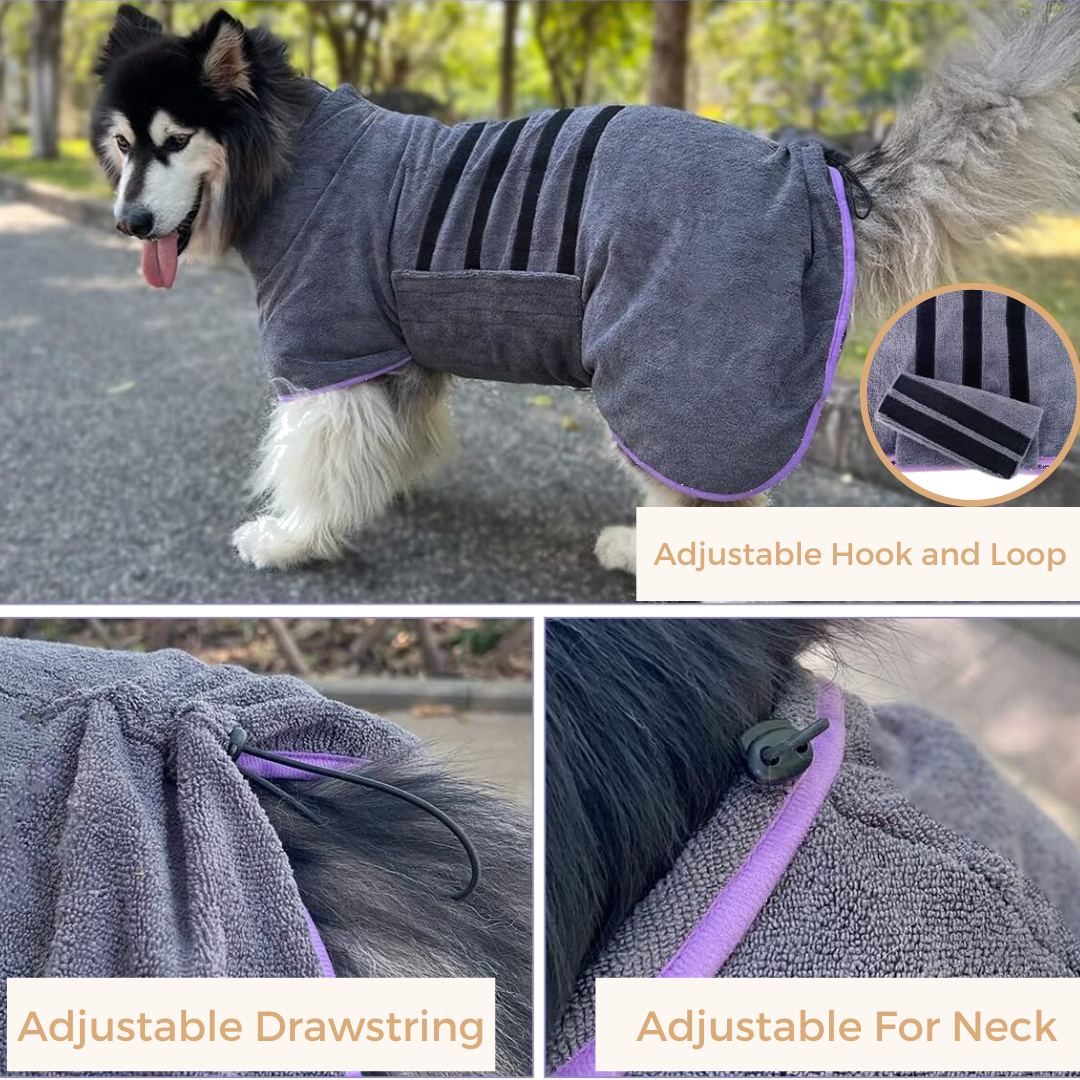 Cozy Pet Bathrobe