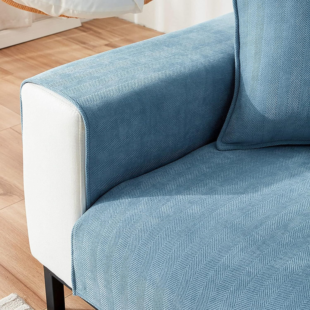 Herringbone Fabric Furniture Protector