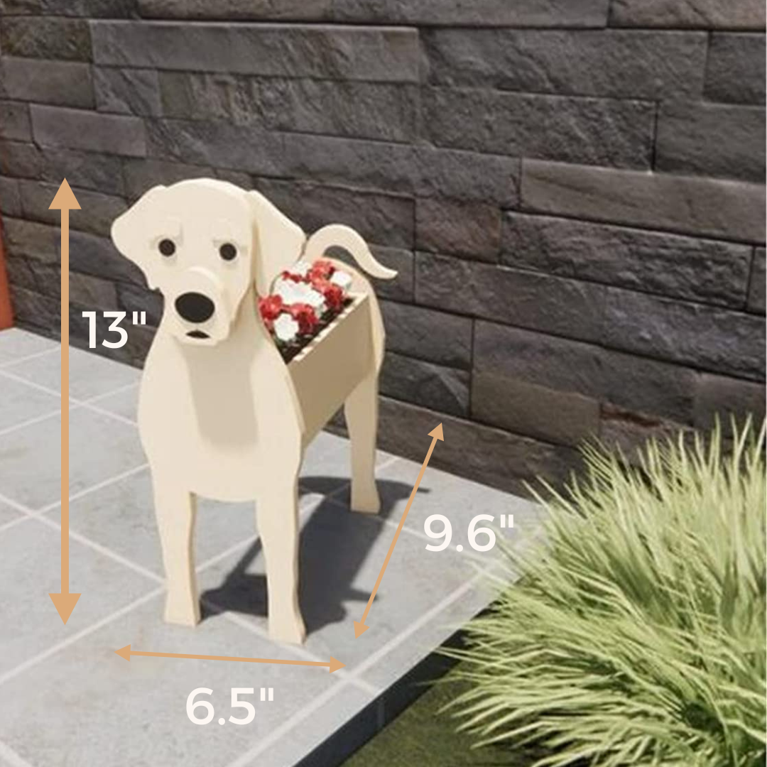 Cute Dog Planter