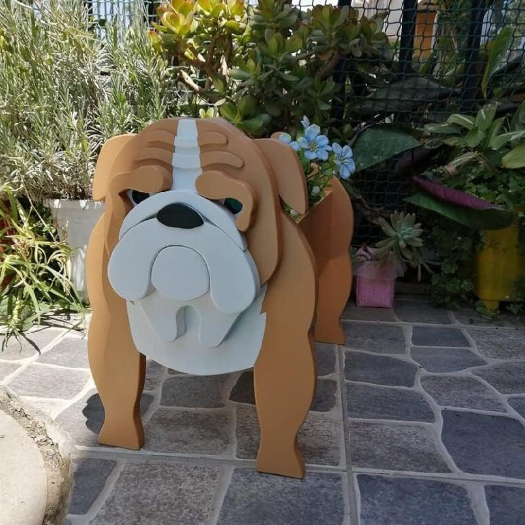 Cute Dog Planter