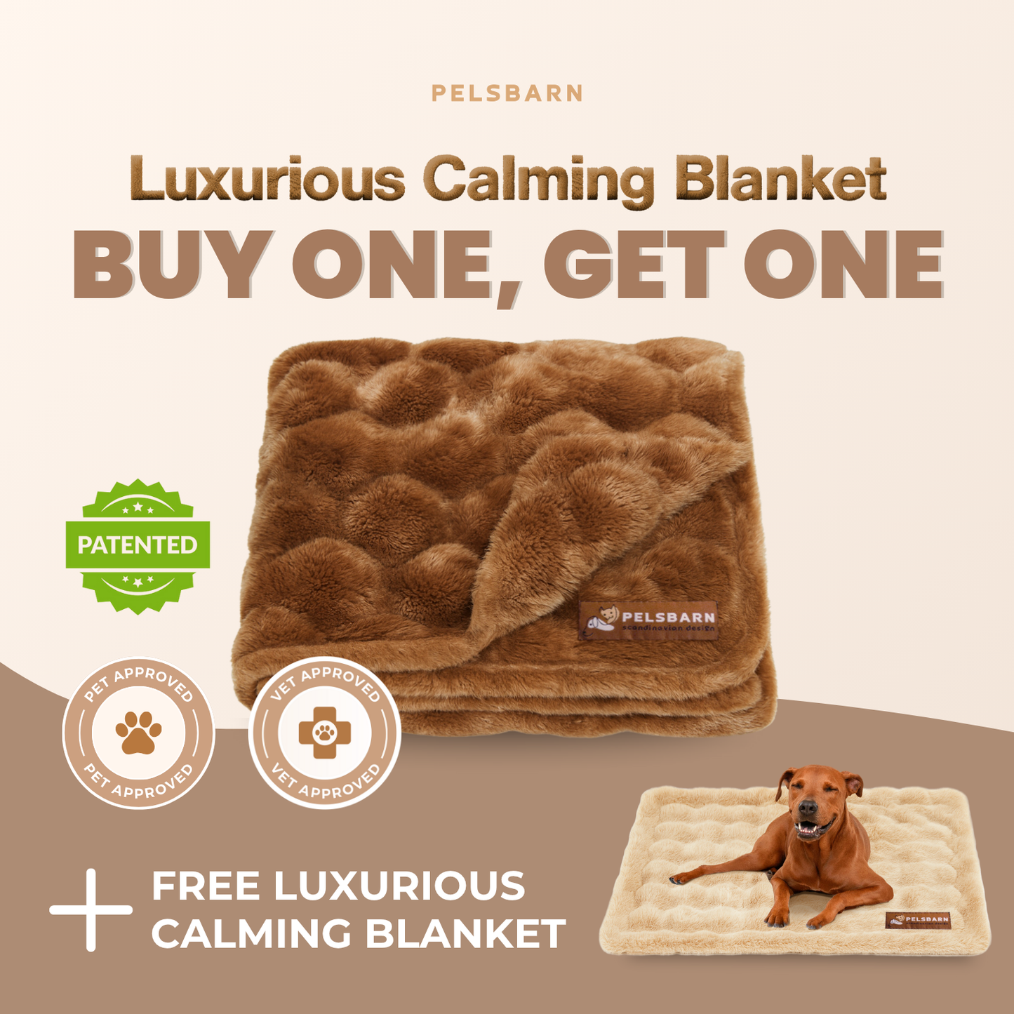 Luxurious Calming Blanket (1+1)
