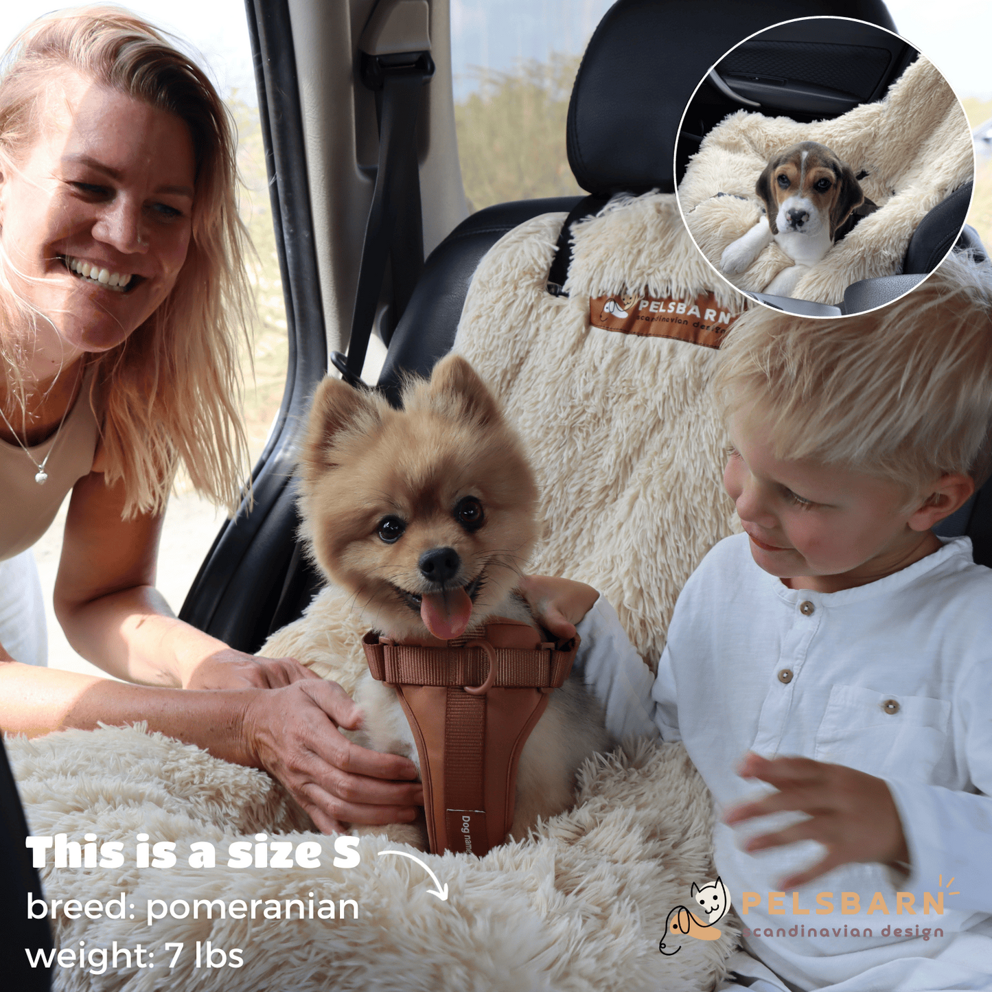 Pelsbarn Protecting Car Bed + Free Mat