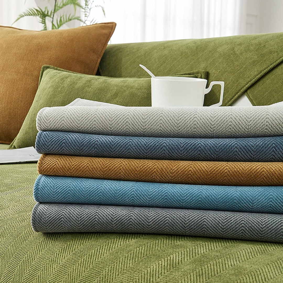 Herringbone Fabric Furniture Protector
