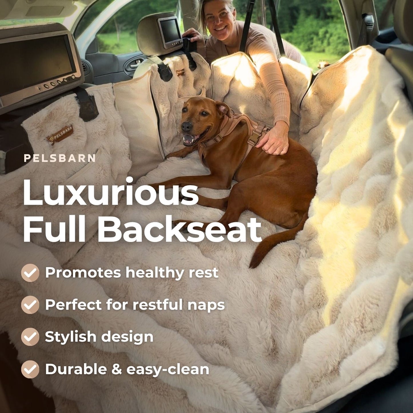 Luxurious Full Backseat + FREE Luxe Calming Blanket