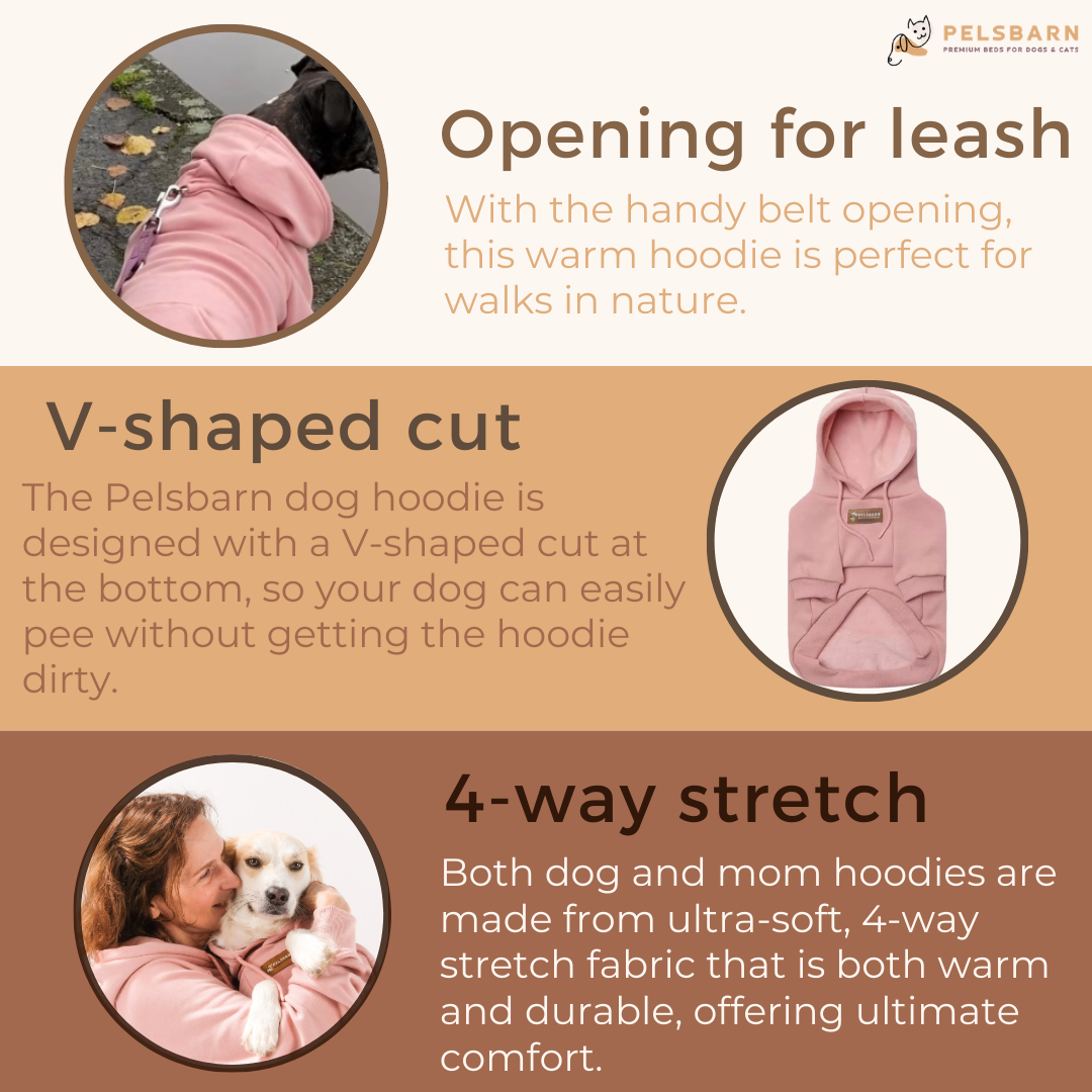 Pelsbarn Matching Hoodie