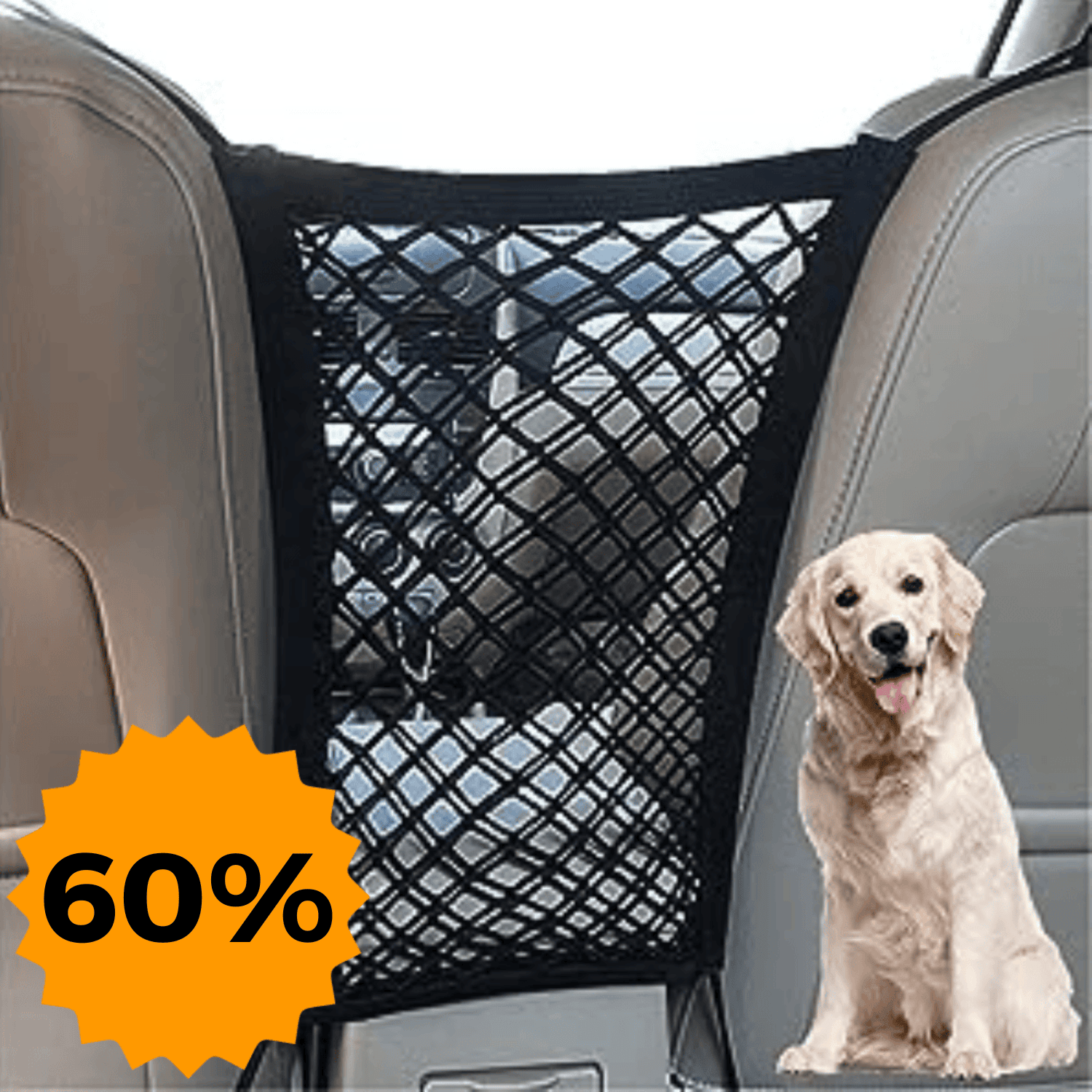 Car dog 2025 net barrier