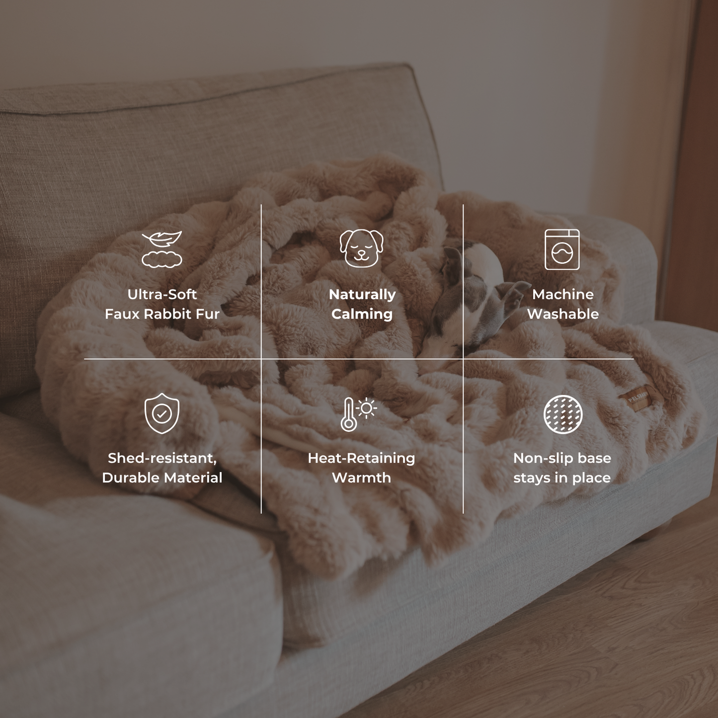 Luxurious Calming Blanket (1+1)