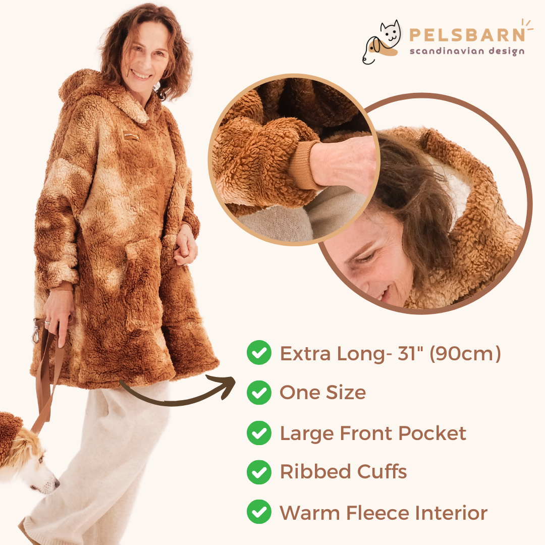 Pelsbarn Matching Sherpa Hoodie