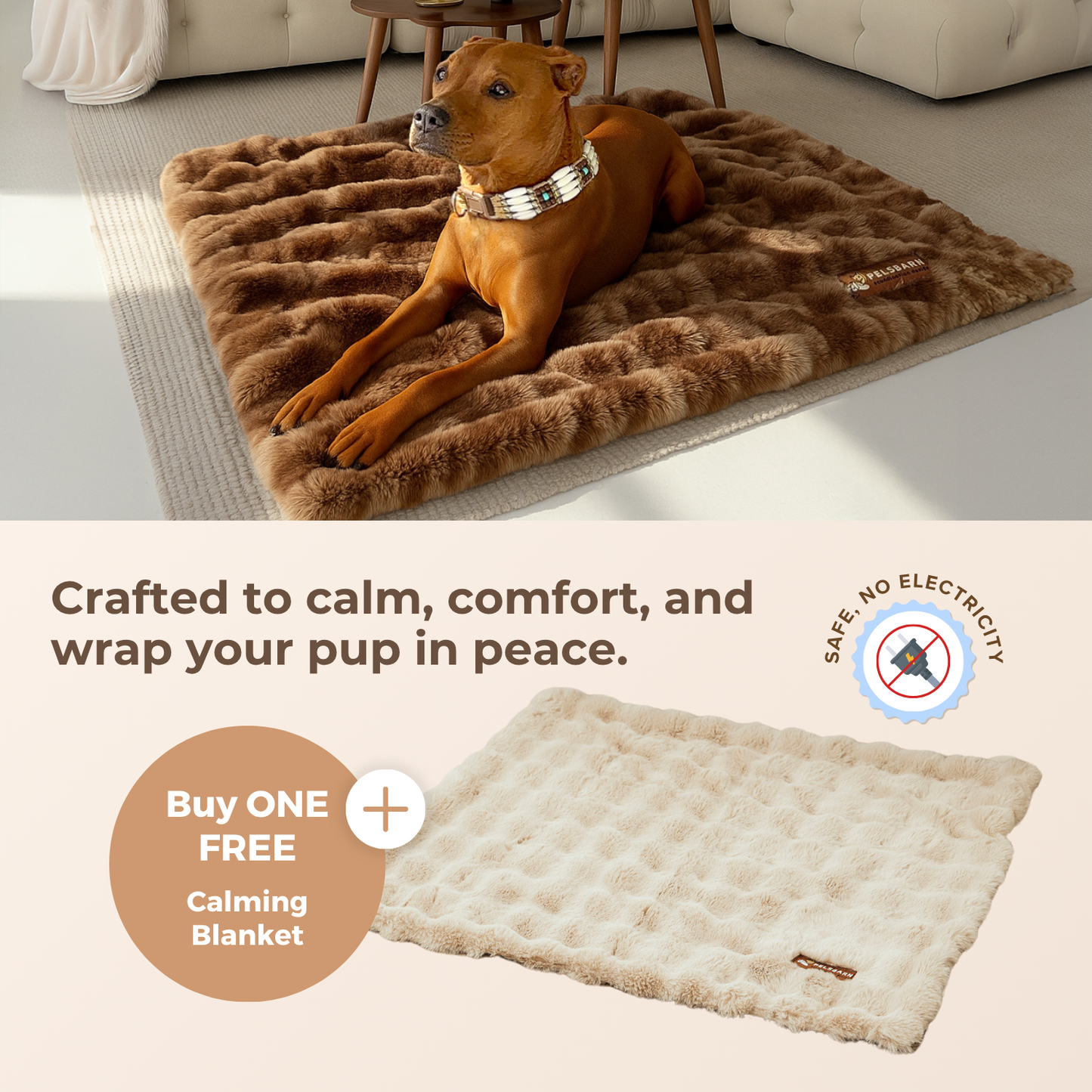 Luxurious Calming Blanket (1+1)