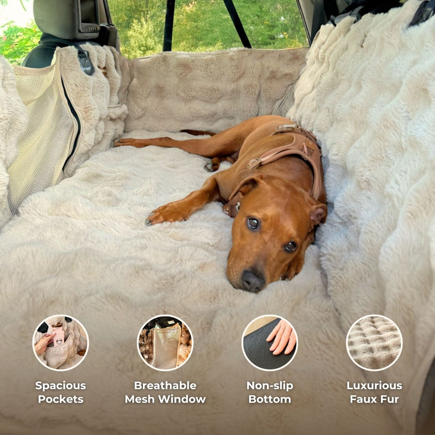 Luxurious Full Backseat + FREE Luxe Calming Blanket