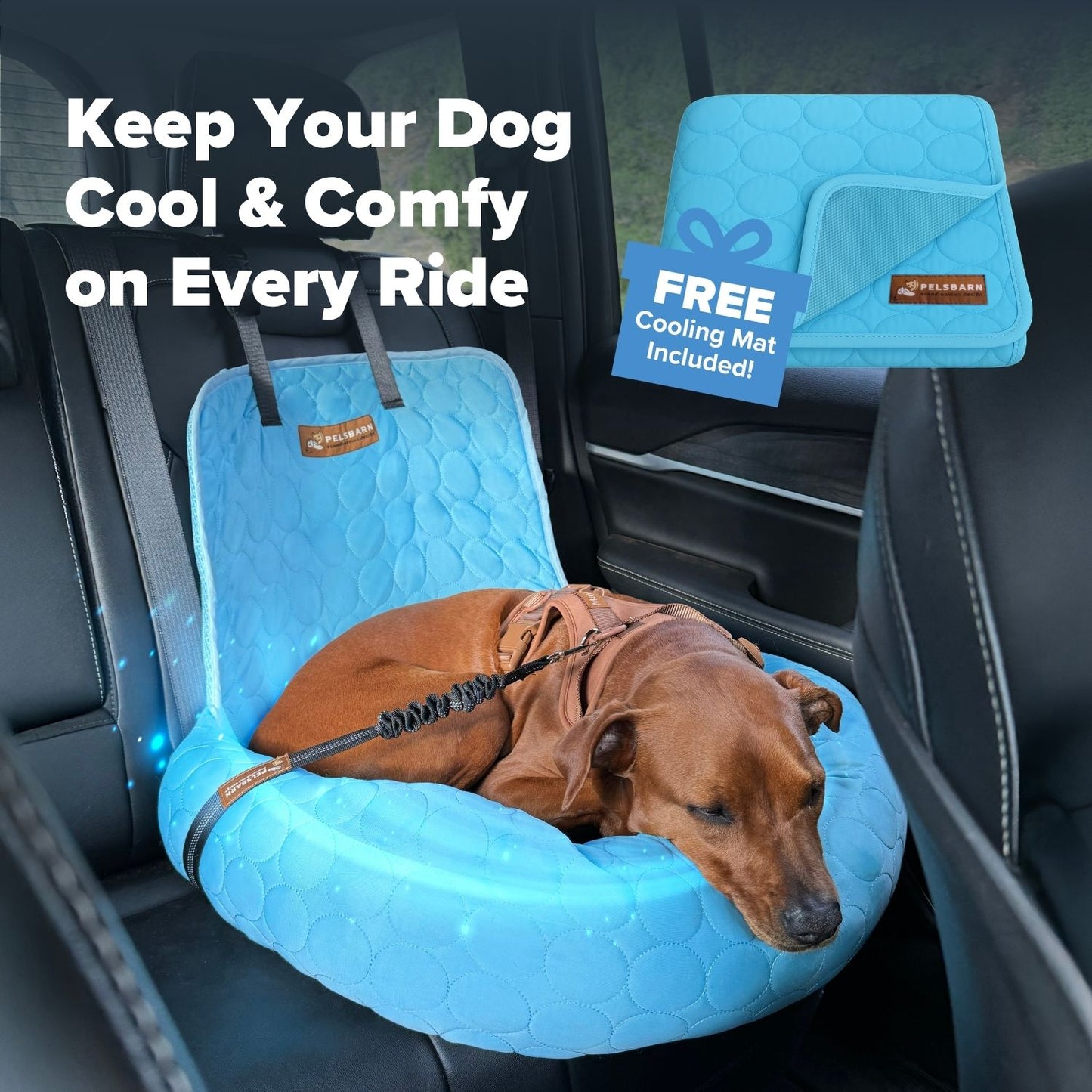 Cama de refrigeración para coche Pelsbarn