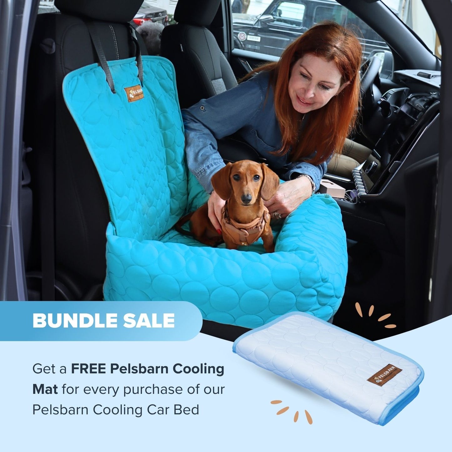 Cama de refrigeración para coche Pelsbarn