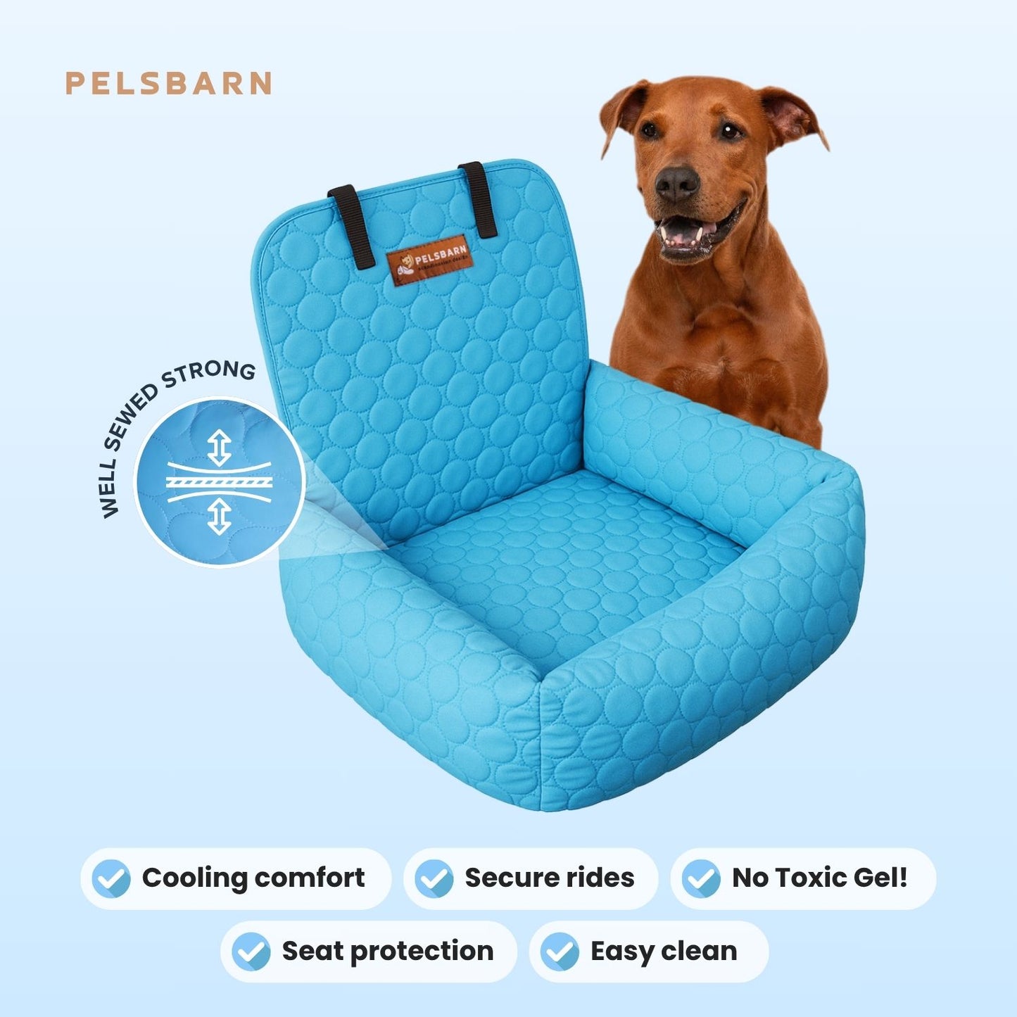 Cama de refrigeración para coche Pelsbarn