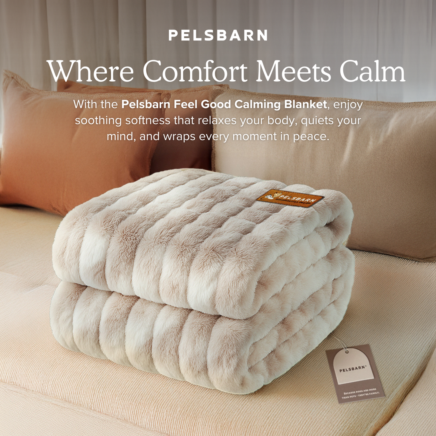 Pelsbarn Feel Good Calming Blanket