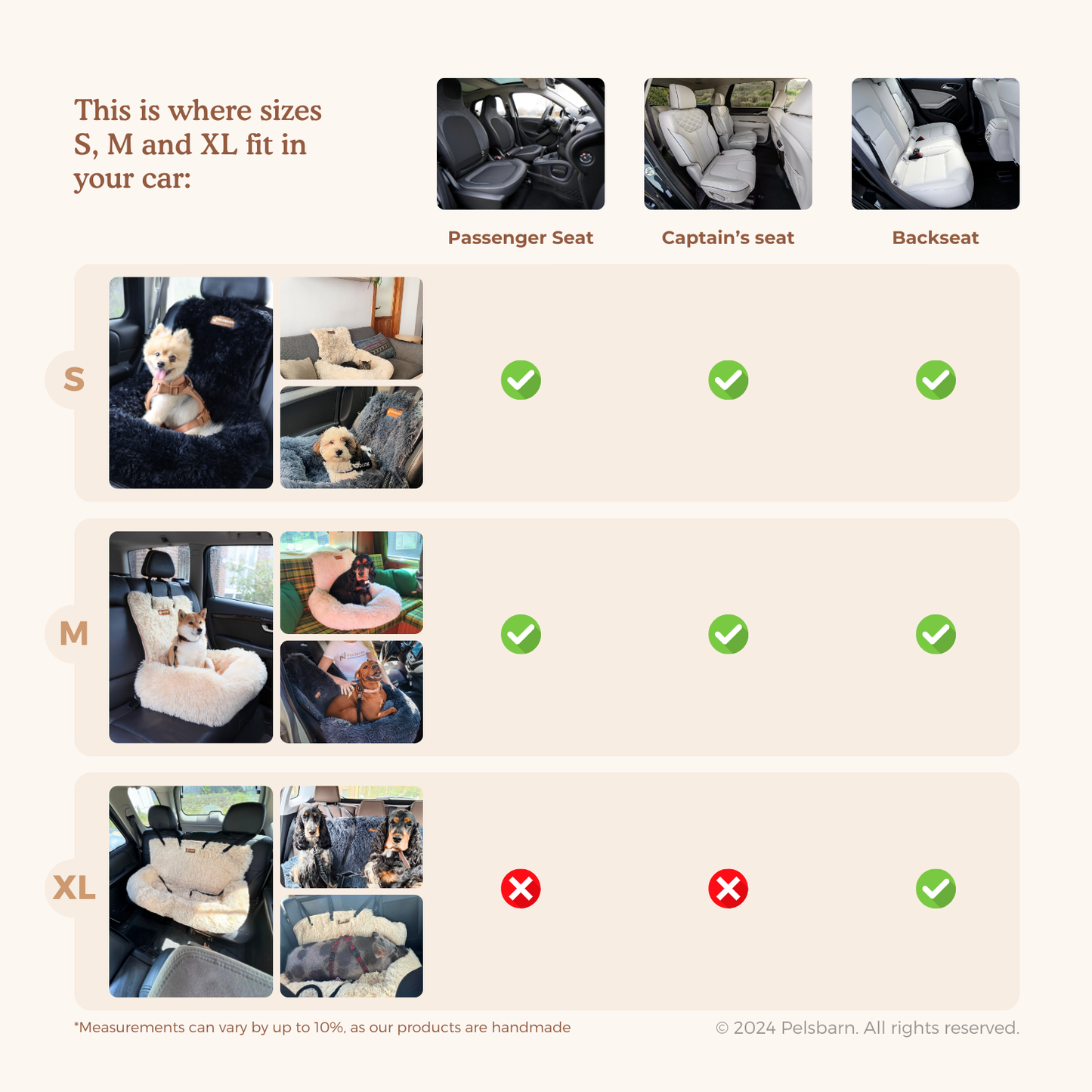Cómoda cama para coche Aussie