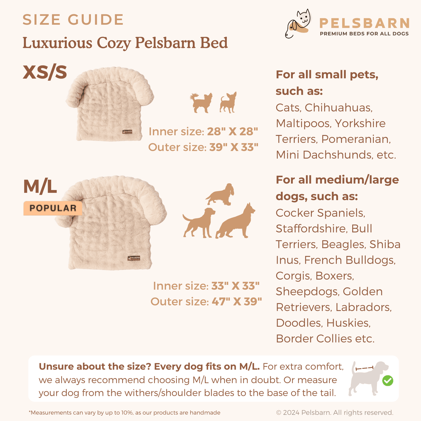 Pelsbarn Luxurious Sofa Bed