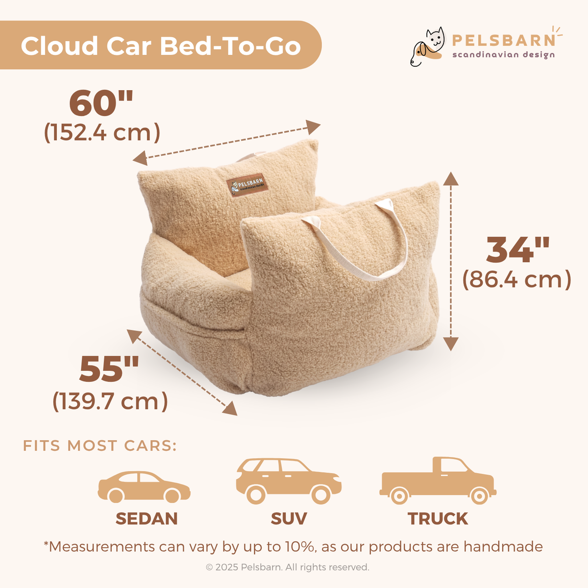 Cloud Car Bed-To-Go