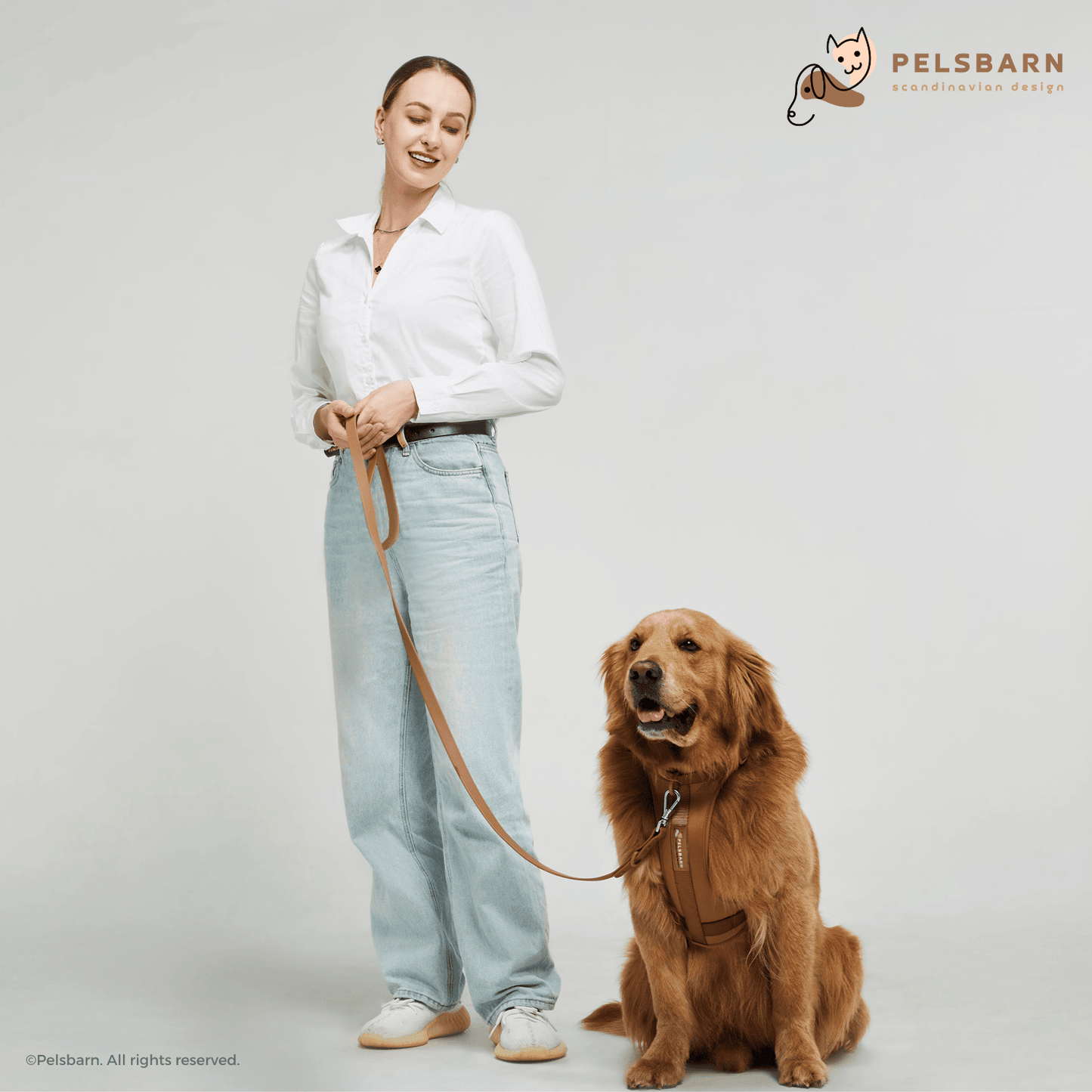 Kit de paseo con arnés sin tirones Pelsbarn