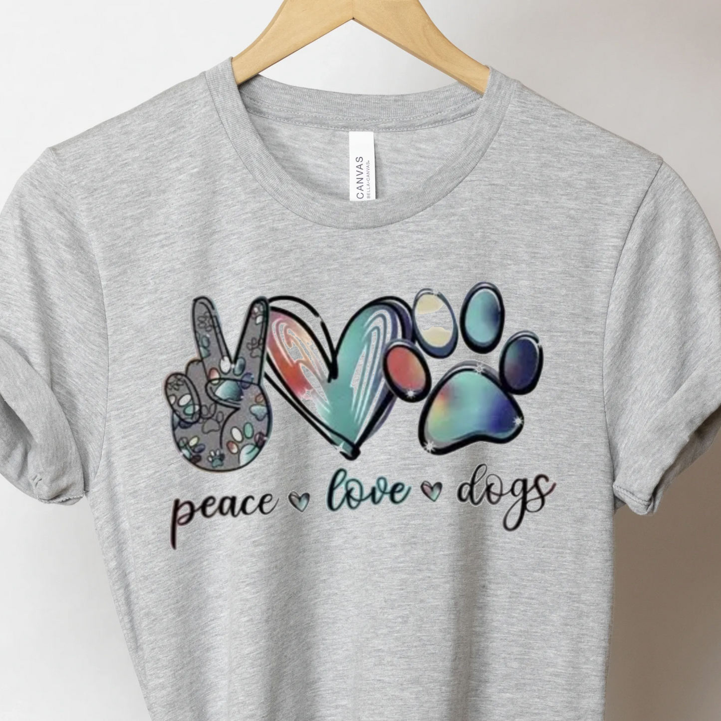 Peace Love Dogs T-Shirt