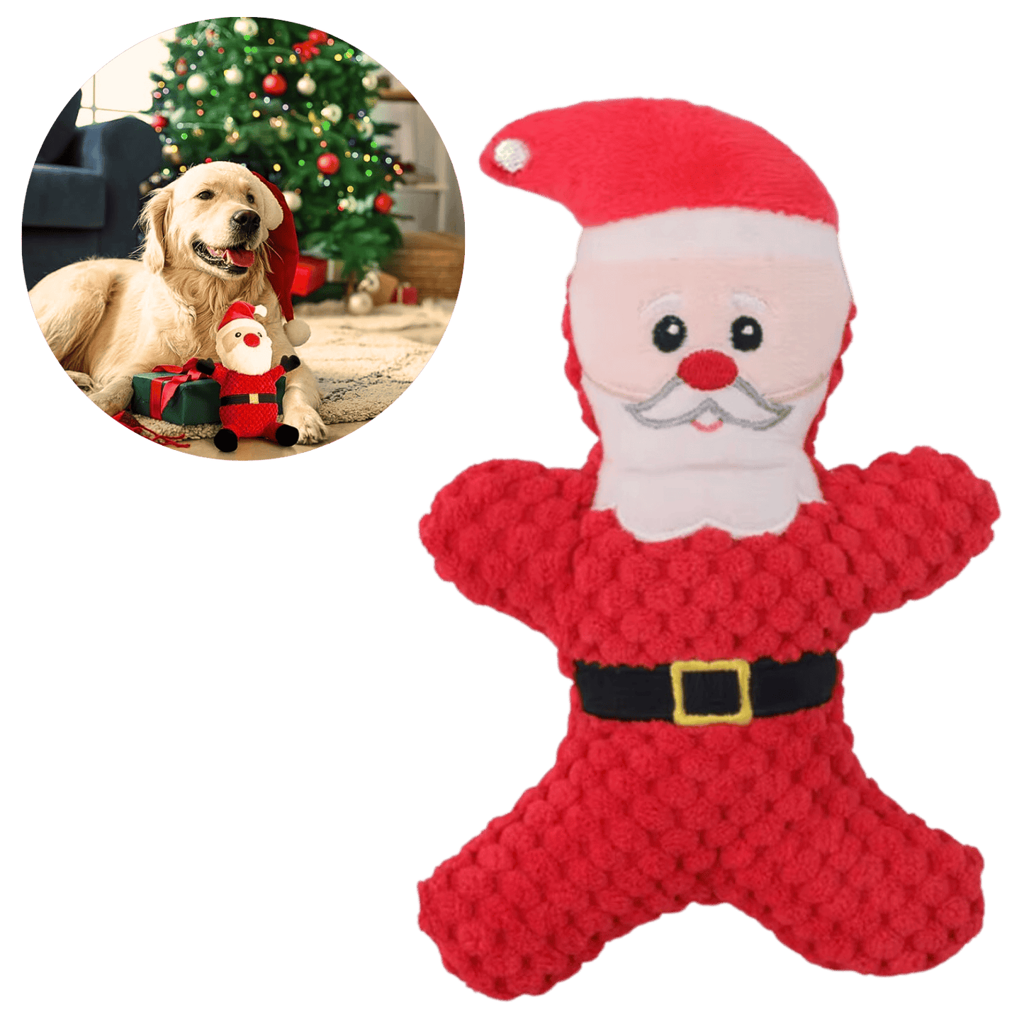 Santa Dog Toy (40% OFF)