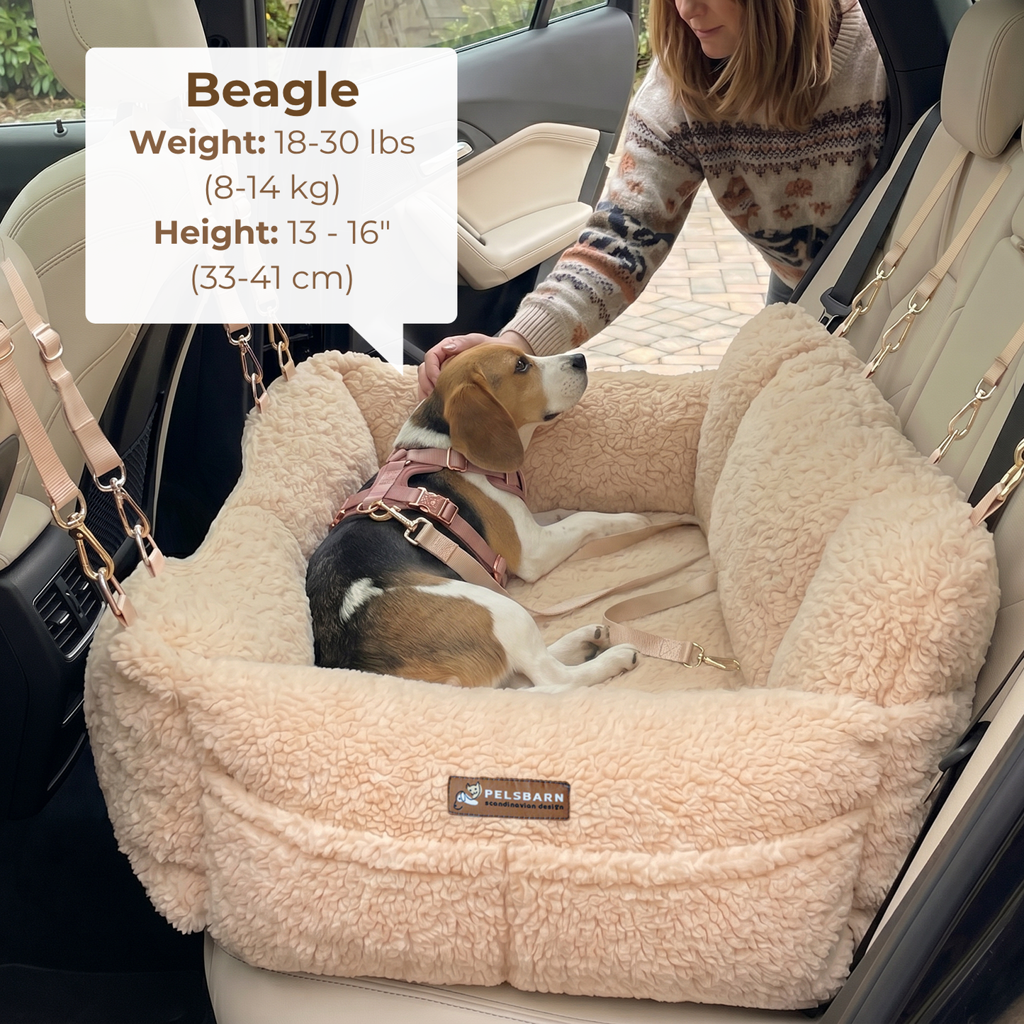 Pelsbarn Cozy Car Seat XL