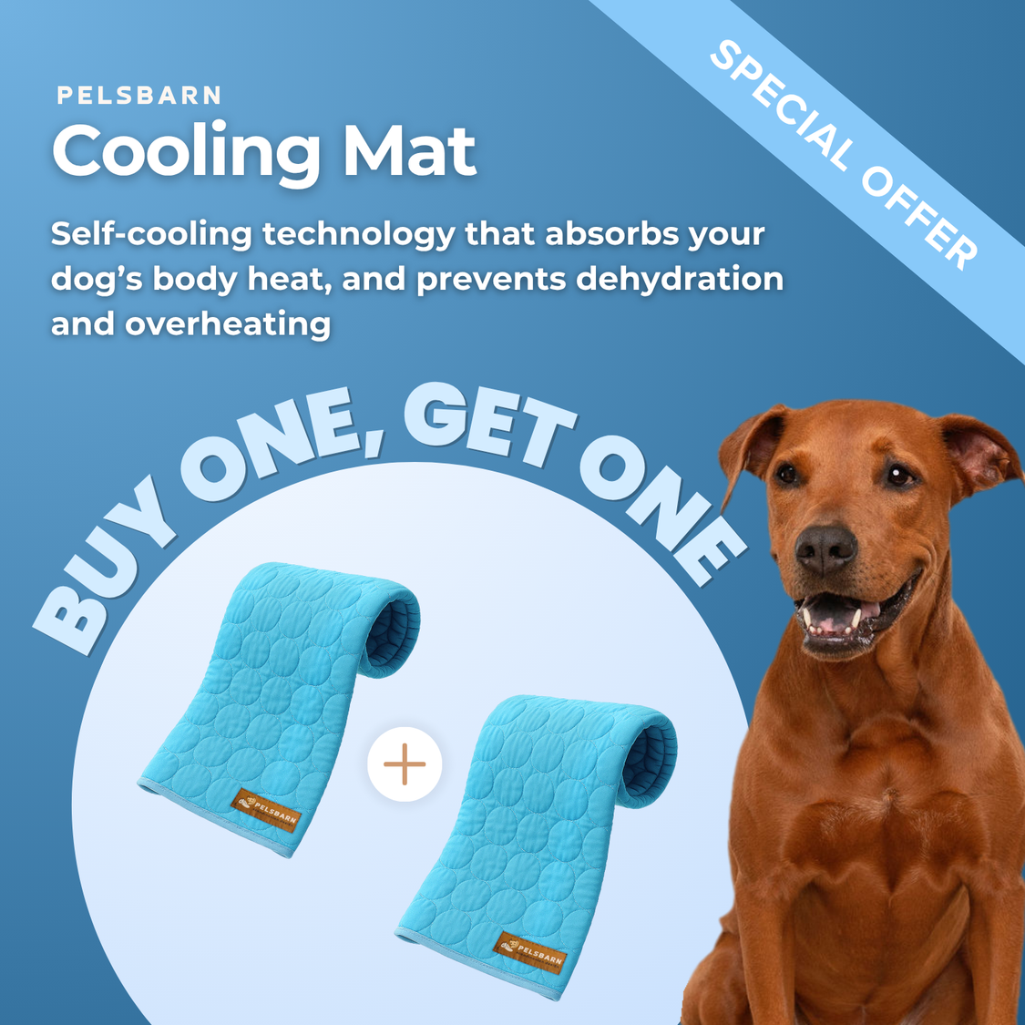 Pelsbarn Cooling Mat ( 1+1 )