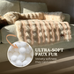 Luxurious sofa bed + luxurious cozy blanket (bundle)