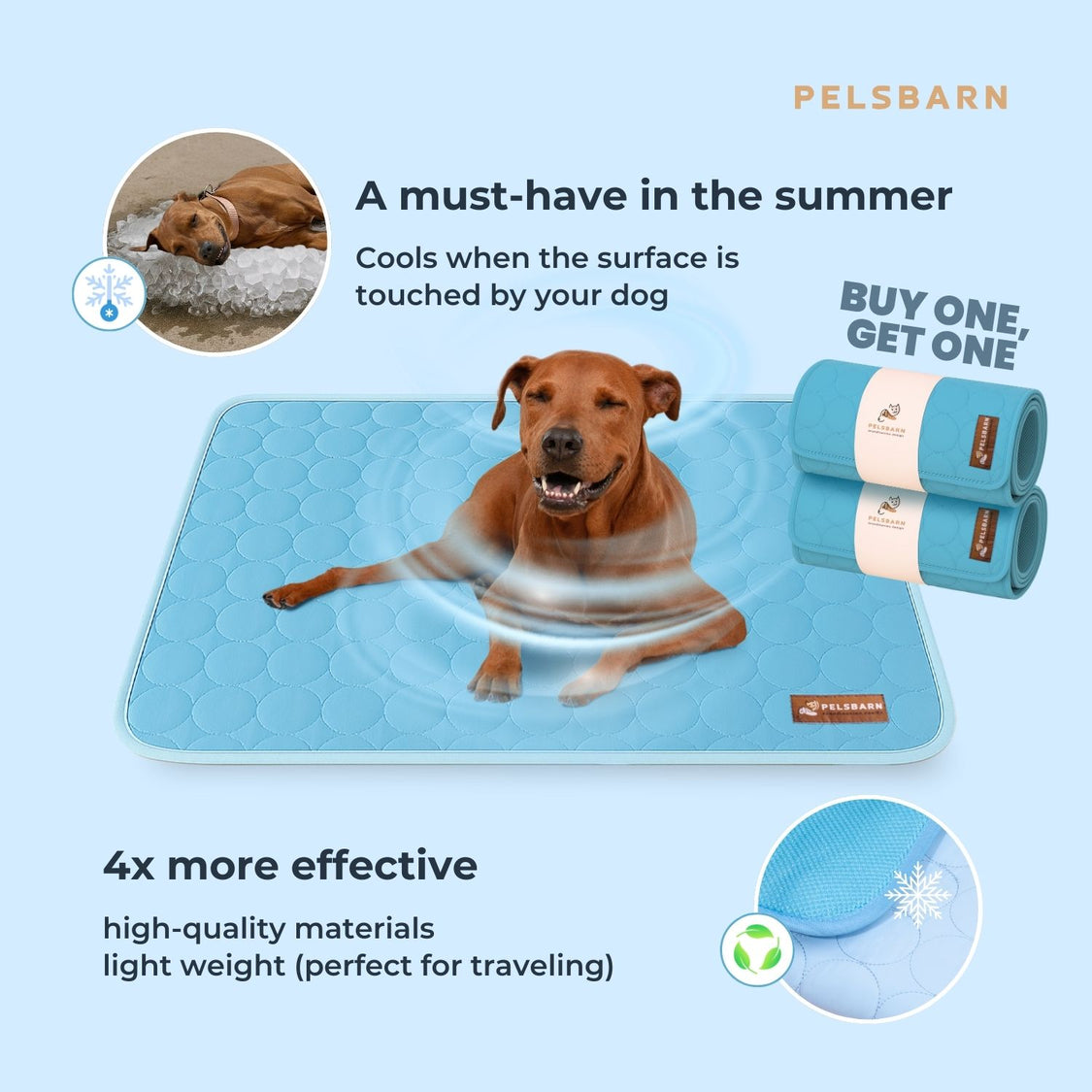 Pelsbarn Cooling Mat Bundle