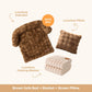 Luxurious Living Room Kit (Bed + Blanket + Pillow)