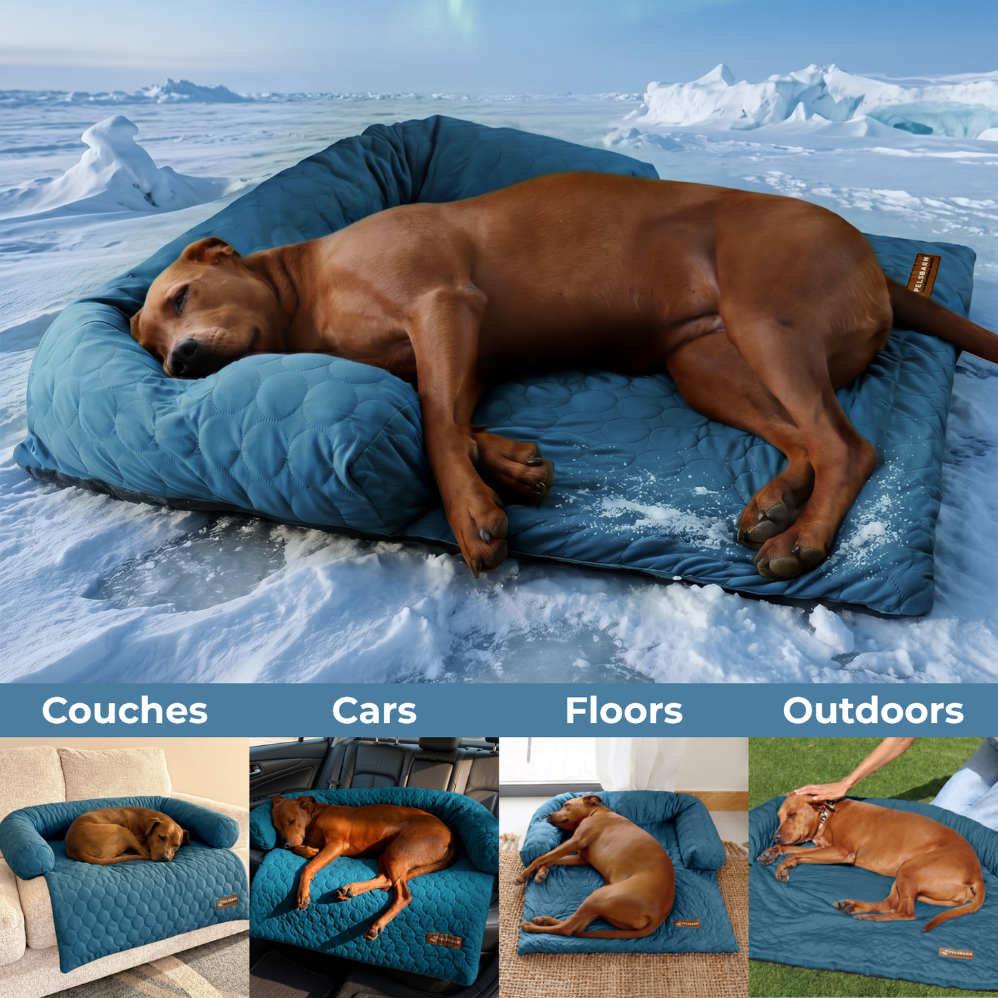 Pelsbarn Cooling Bed (4x more effective)