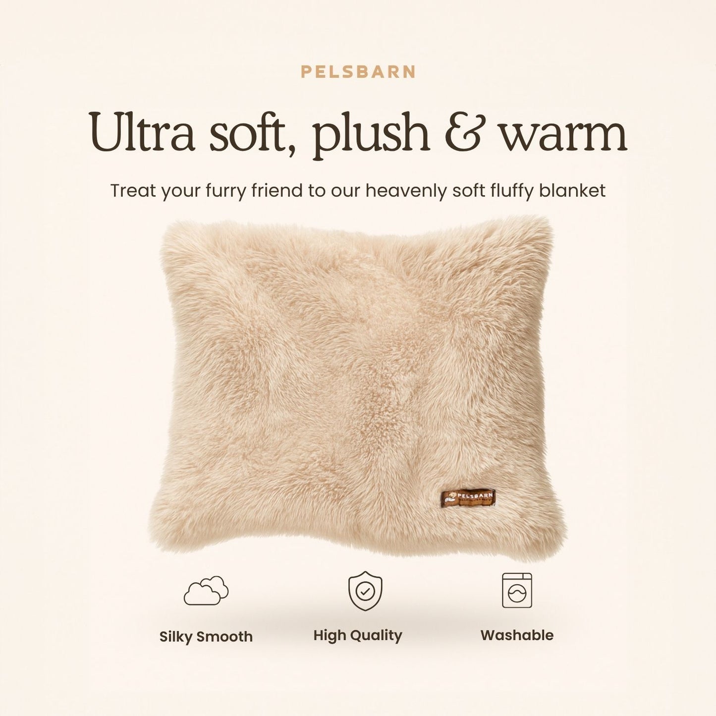 Fluffy Car Bed Travel Safety Kit