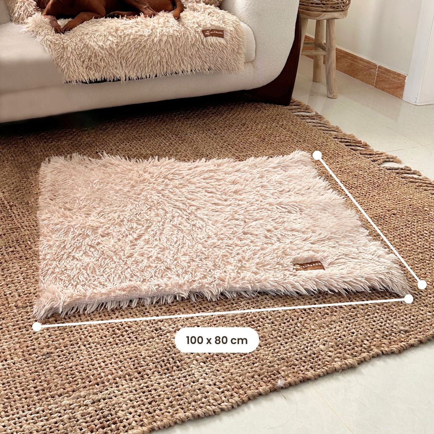 Fluffy Car Bed Travel Safety Kit