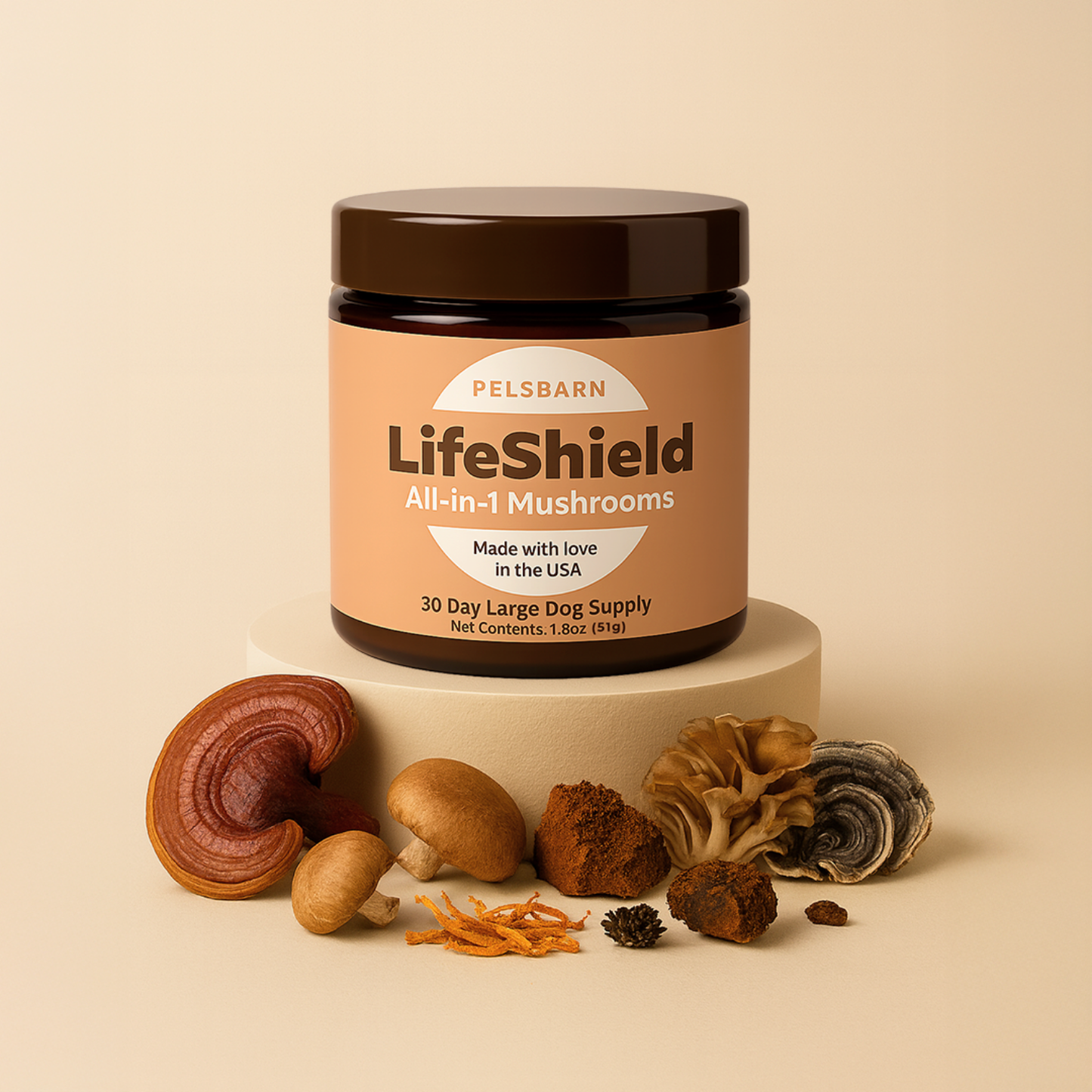Lifeshield All-in-1 Mushroom Supplement