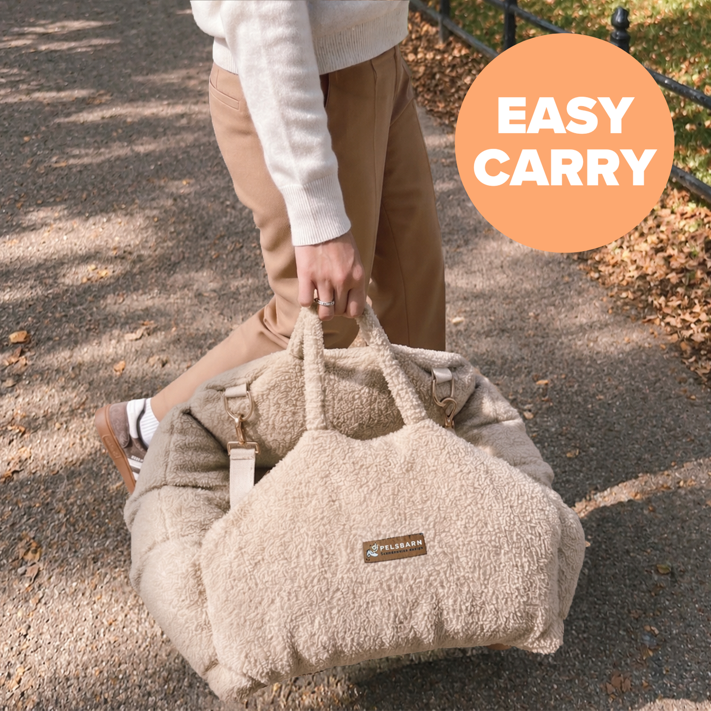 Pelsbarn Teddy Cozy Car Seat