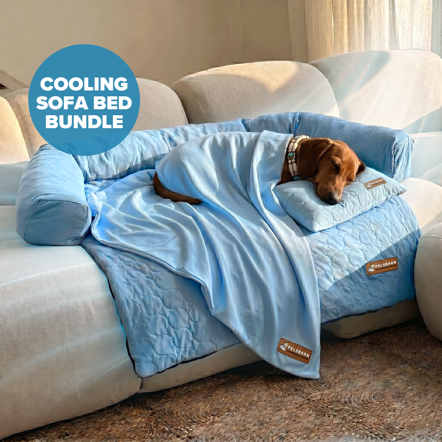 Heatrelief Cooling Dog Bed Complete Bundle