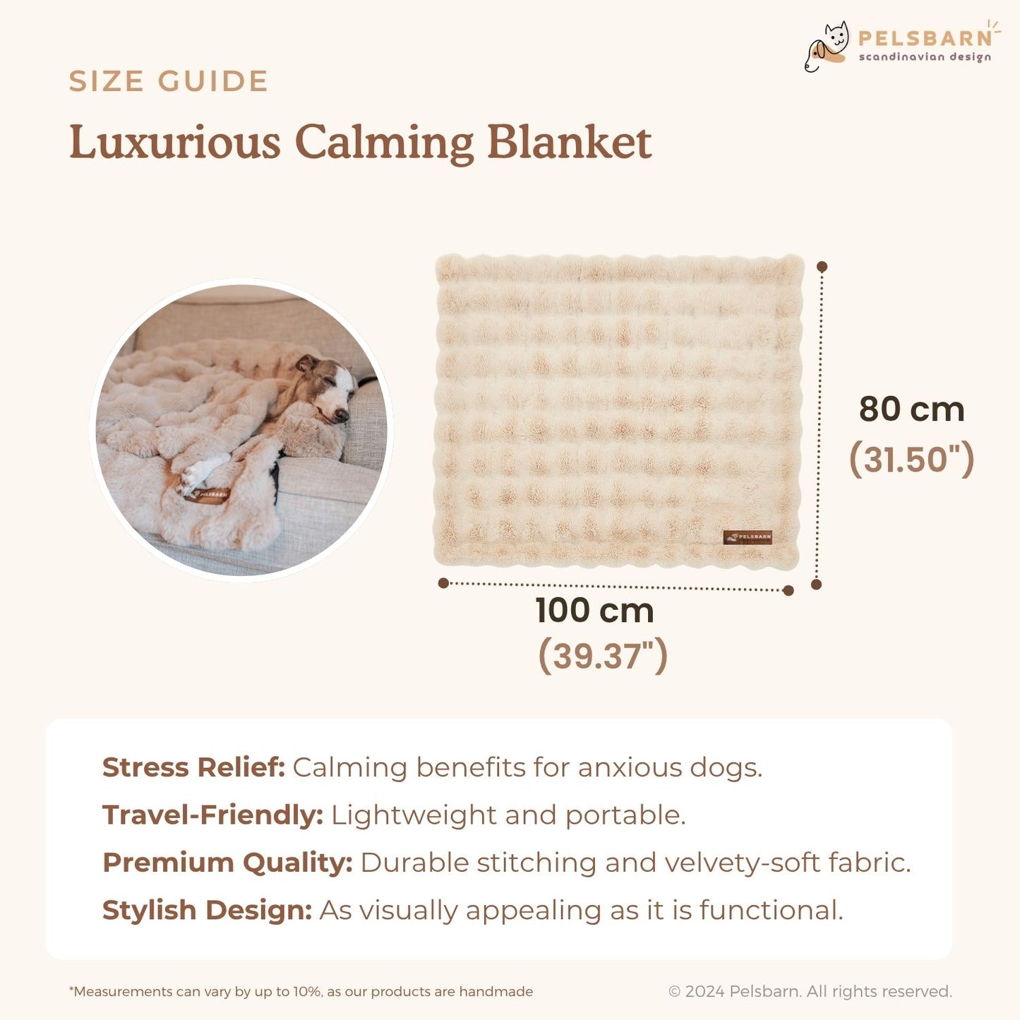 Luxurious Living Room Kit (Bed + Blanket + Pillow)