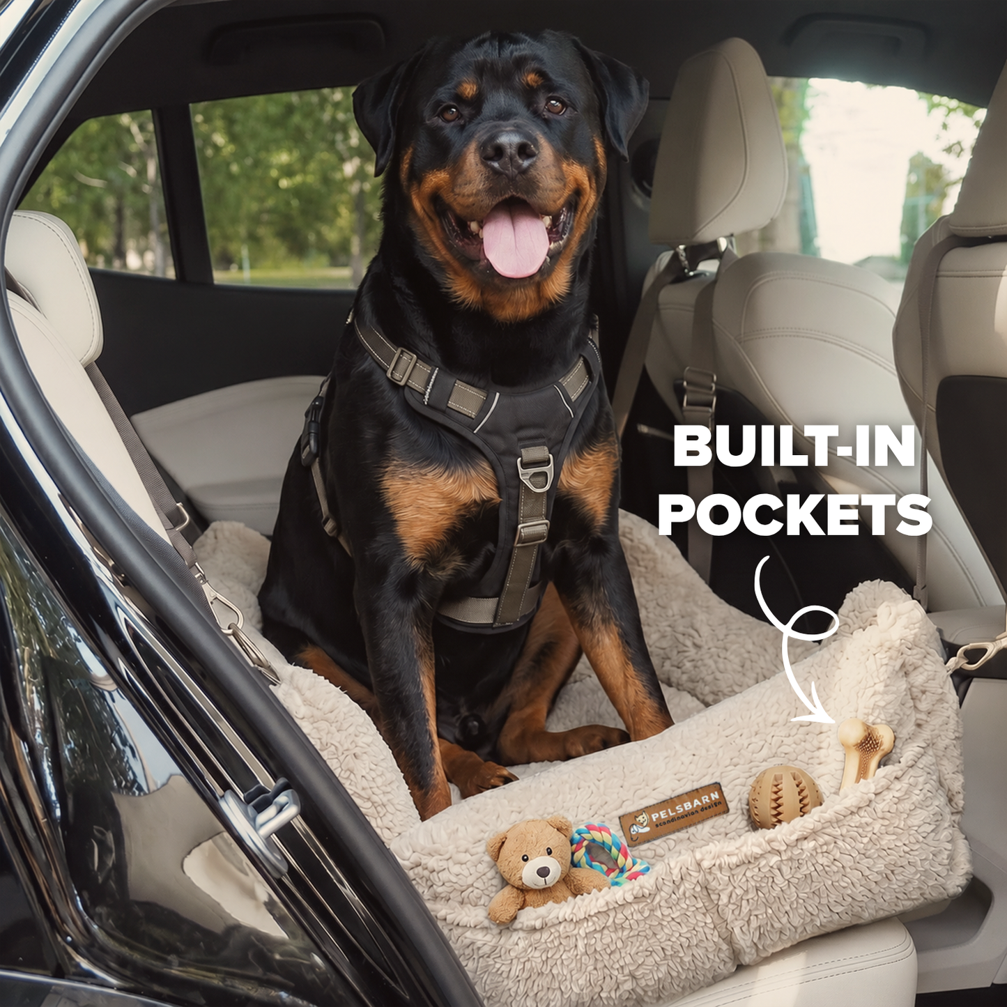Pelsbarn Cozy Car Seat XL