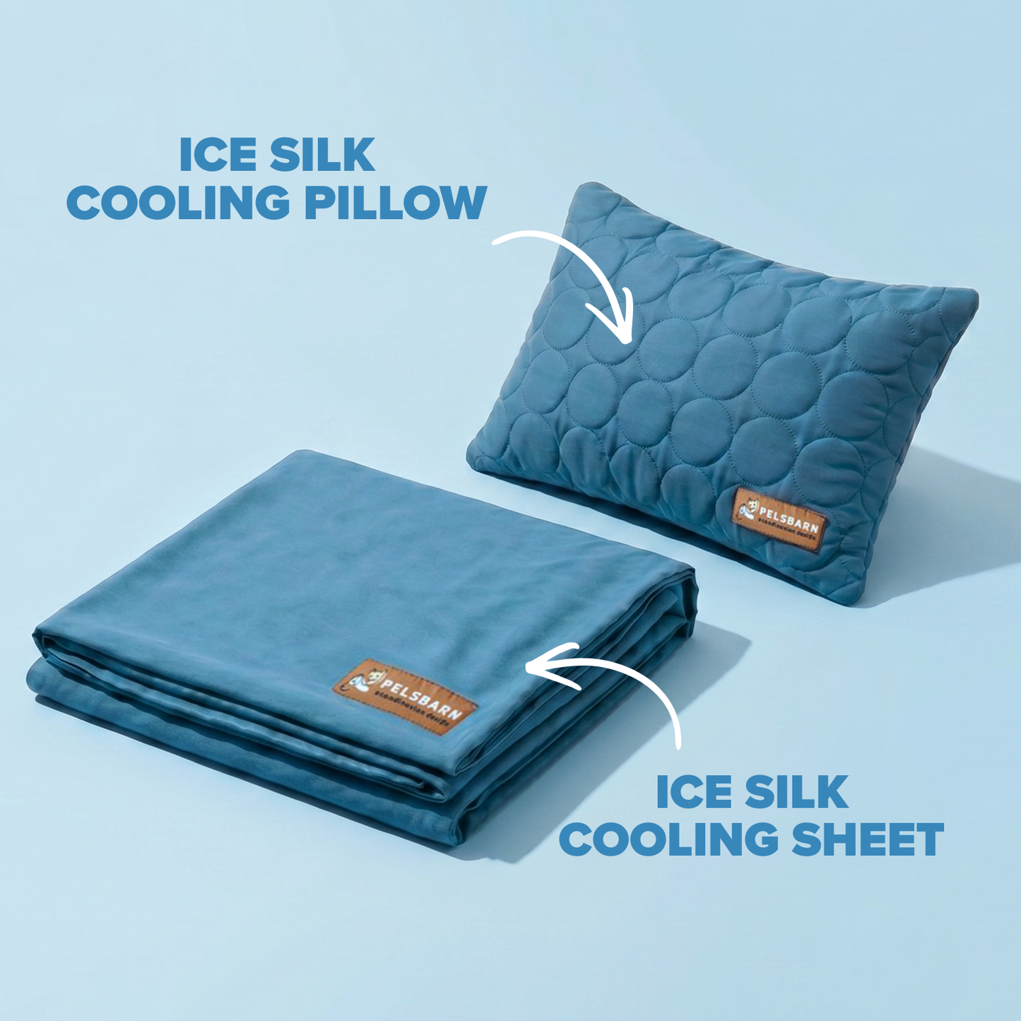 Pelsbarn Cooling Pillow + Sheet Bundle