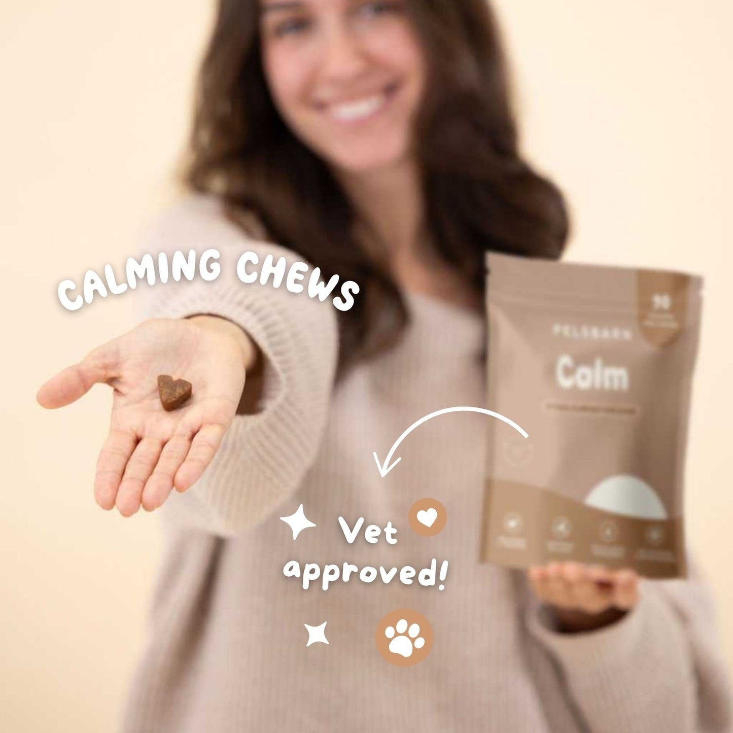 Pelsbarn Calming Chews + Free Calming Blanket