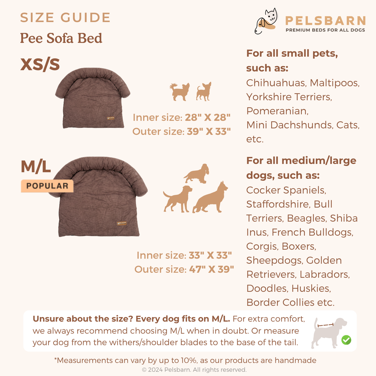 Pelsbarn Pee Bed