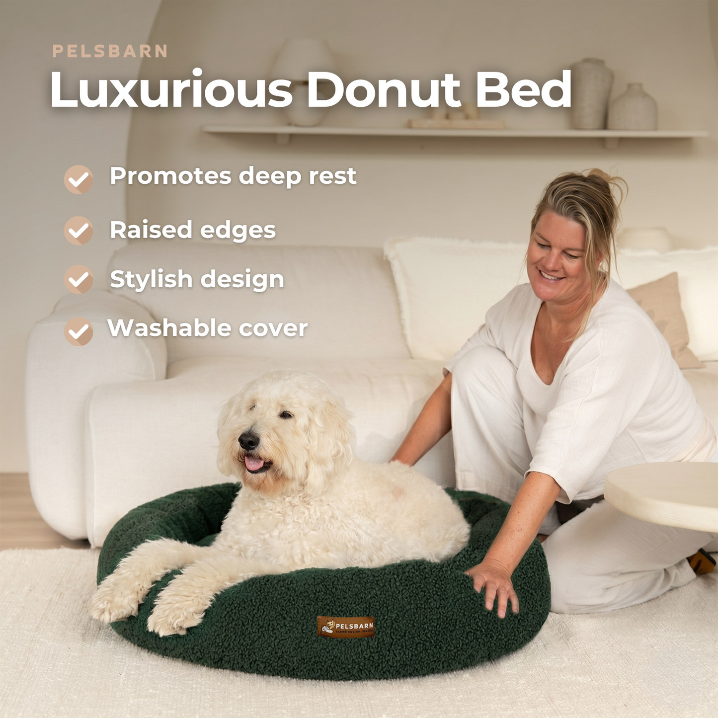 Teddy Donut Bed (1+1 )