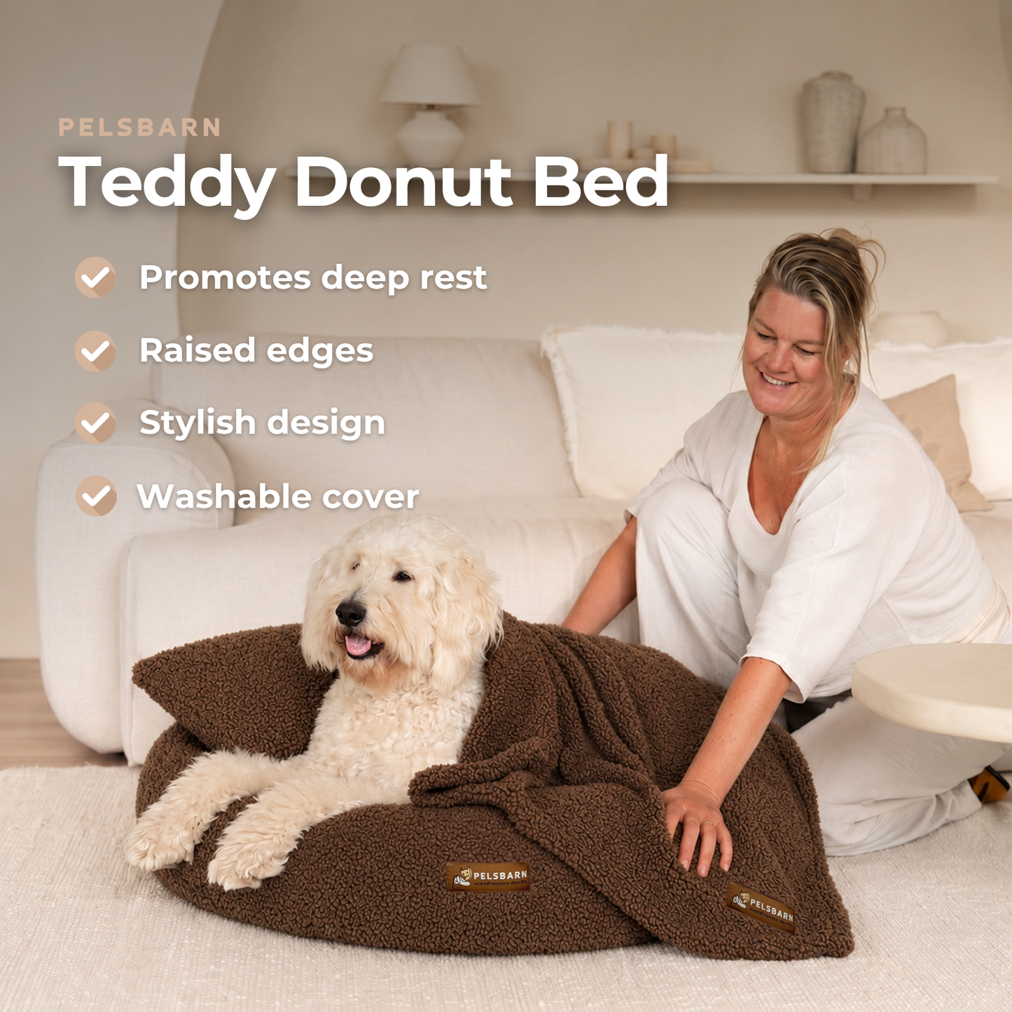 Teddy Donut Bed Bundle