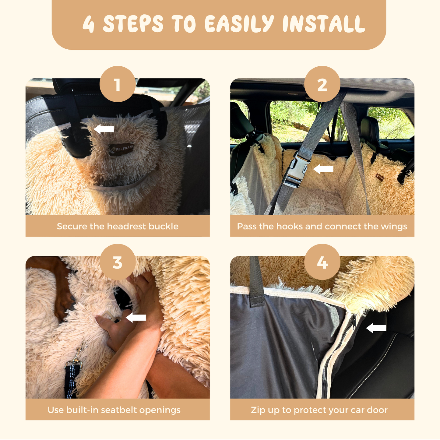 NEW: For Stress-Free, Cozy Car Rides