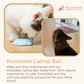 Rotatable Catnip Ball